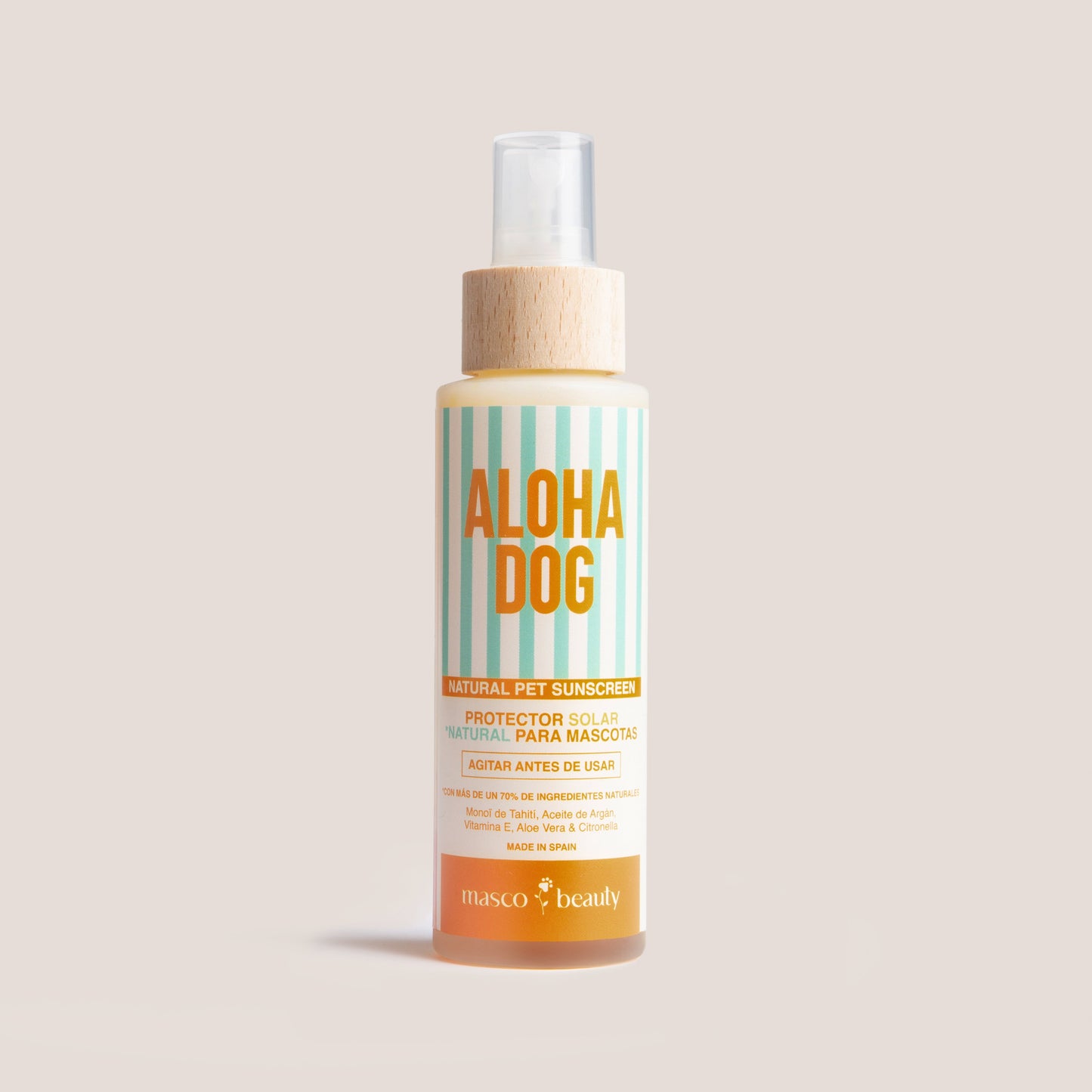 ALOHA DOG "Protector solar natural para mascotas"
