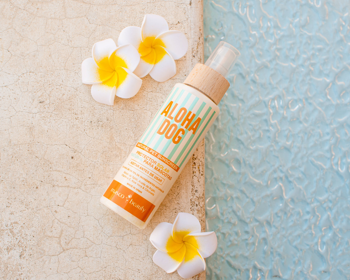 ALOHA DOG "Protector solar natural para mascotas"
