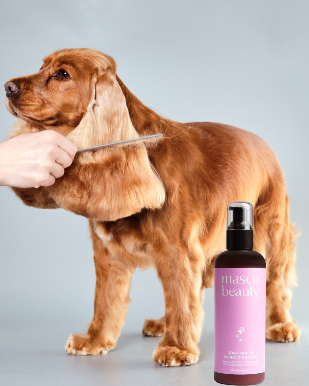 Acondicionador para perros suavizante y desenredante